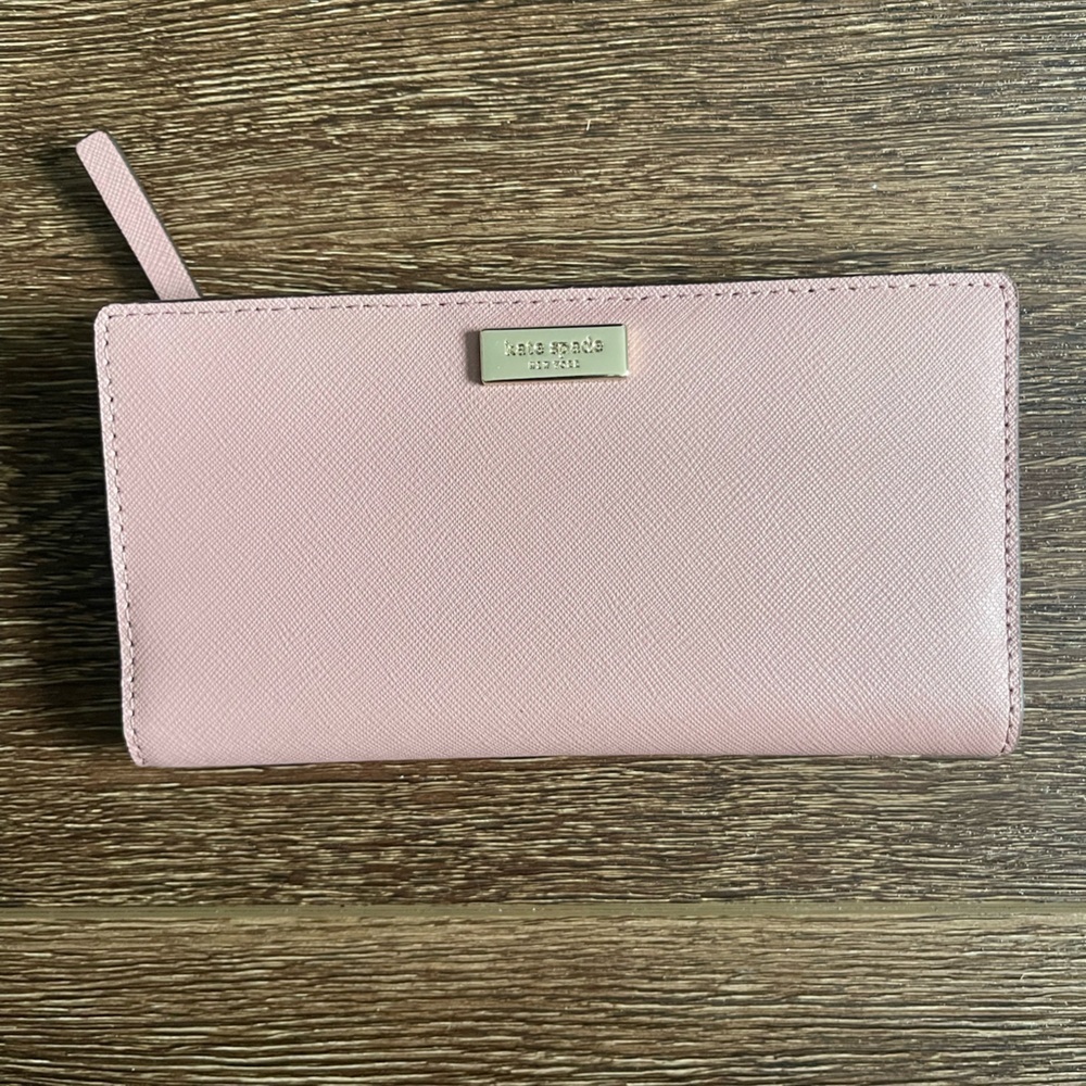 Kate Spade Stacy Laurel Way Au Naturel Medium Wallet